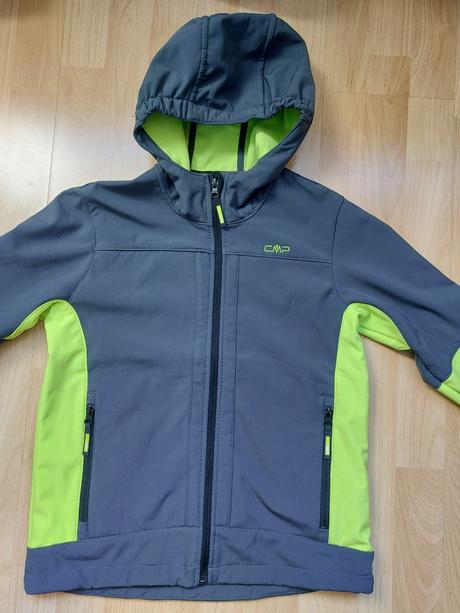 Přechodová softshellová bunda cmp, top stav, 146, cmp,146