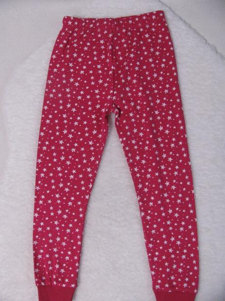 Sytě růžové pyžamové kalhoty s hvězdičkami, george,110
