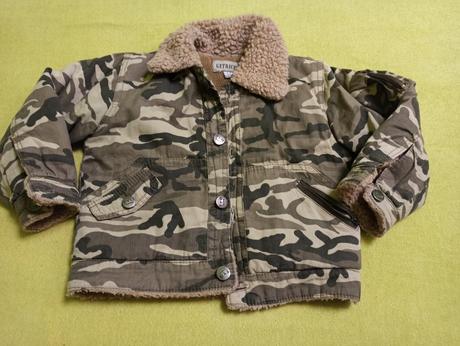 Bunda, podšité kalhoty a čepice, 110
