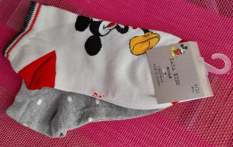 Balení ponožek mickey mouse 9-10 let, zara,33