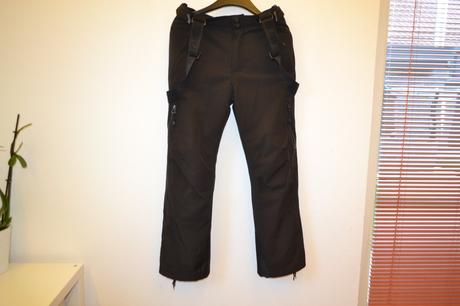 Zateplené softshellové kalhoty zn. rvc top stav, 146