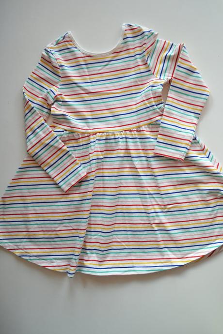 Proužkované šatičky 2ks, marks & spencer,110