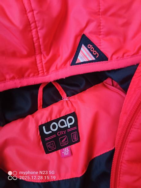 Kabát zimní neón zn."loap city" vel."146-152", loap,146