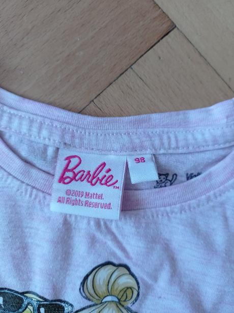Triko krátký rukáv 98 barbie, barbie,98