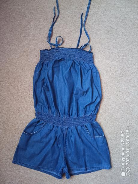 Šortky - overal zn."denim co" vel."36/38", denim co,38