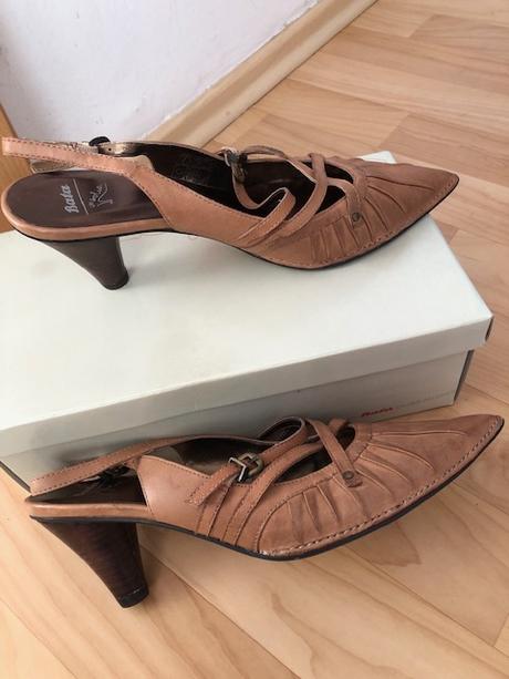 Kožené lodičky zn.baťa, baťa,40