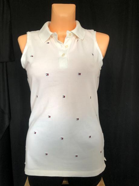 Bílá dámská polokošile, tommy hilfiger,38