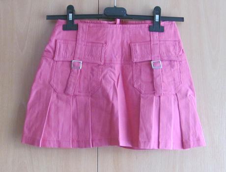 Tmavě růžová minisukně, 36