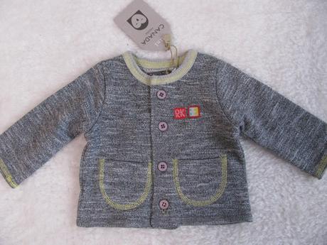 Novorozenecký kabátek, mikinka v.0 měs., house,50