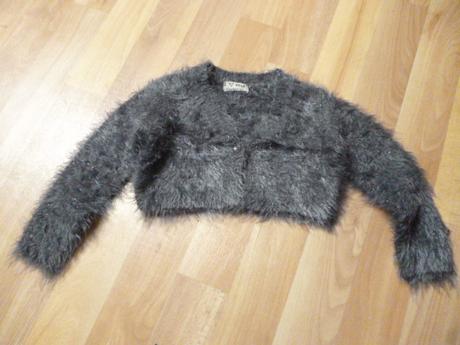 Třpytivé chlupatkové bolerko next 3 r, next,98