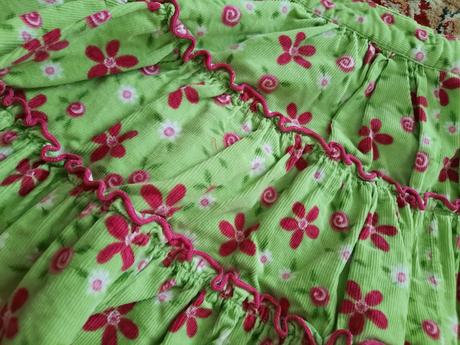 Květinková sukně, pumpkin patch,98