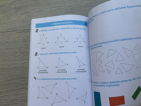 Vyplňovací sešity - 5. třída, matematika, čj, 4 ks,