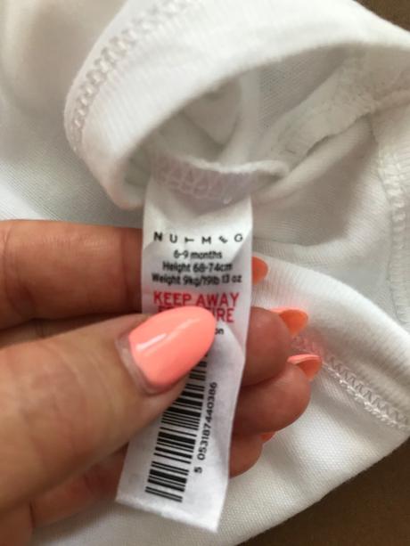 Body bílé - v.6/9 měs., nutmeg,74