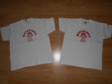 Dětská trika vel.128 2 kusy, 128