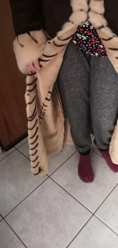 Kožich kabát vel 36 teplý, 36