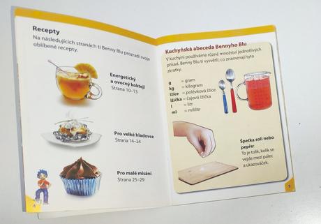 Kniha benny blu vaří,