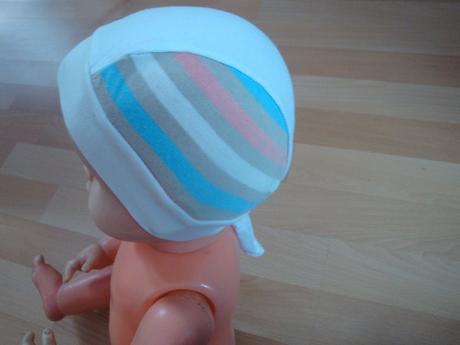 Pirátský šátek - proužkovaný, vel. 62, 62