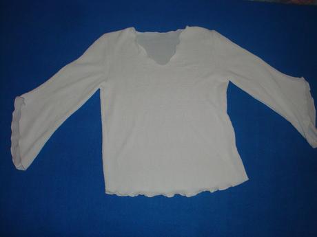 Bílá společenská halenka/tričko, xl