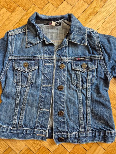 Riflová bunda, denim,128