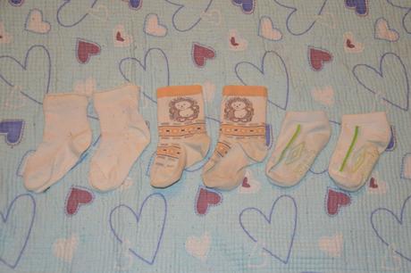 3x bavlněné ponožky, vel. 86, 86