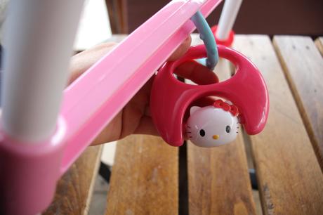 Hrazdička do postýlky hello kitty, 