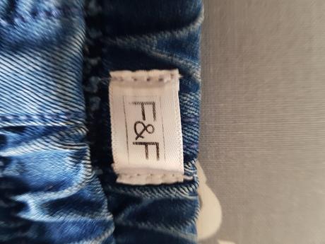 Dívčí džíny značky f&f, vel. 4-5 let(110cm)., f&f,110
