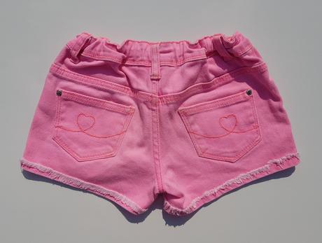 L208	dívčí džínové kraťasy vel. 128, denim co,128