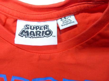 Super mário tričko vel. 104, 104