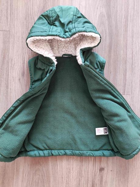 Chlapecká zateplená vesta vel. 74, st. bernard,74