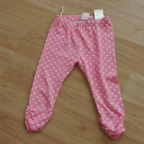 Puntikate ruzove kalhoty vel.80 h&m, h&m,80