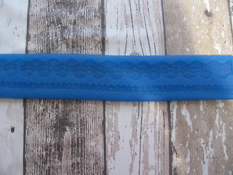 Silikonová forma -zdobné stuhy, pásky-2 druhy,