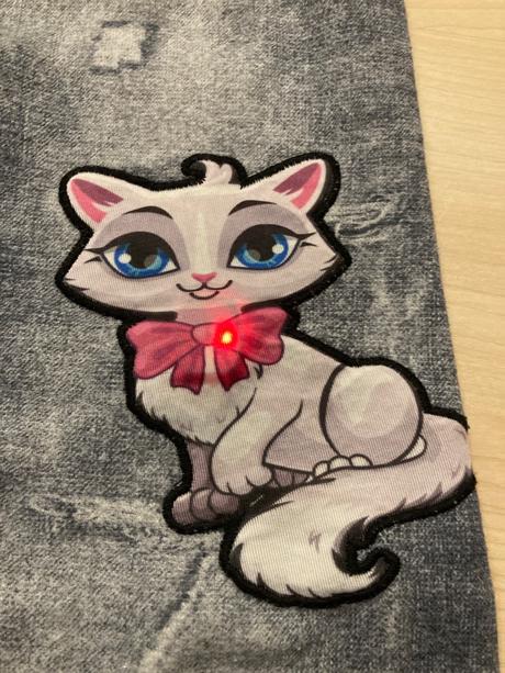 Zateplené legíny - svítící, 116