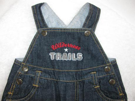 Zateplené džínové kalhoty s laclem, children's place,74