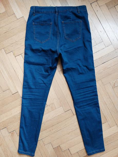 Kalhoty džíny legíny, xl