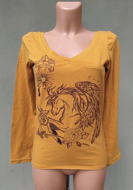 Zdobené tričko extyn - vel.s/m, s