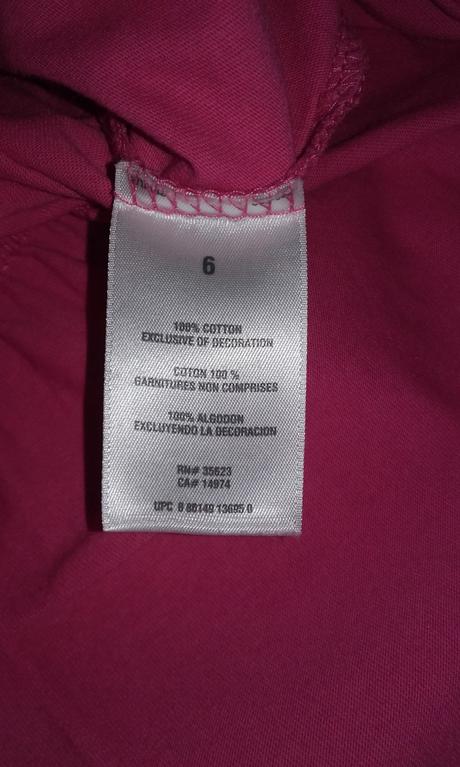 Tmavoružové šaty 122/128, carter's,122