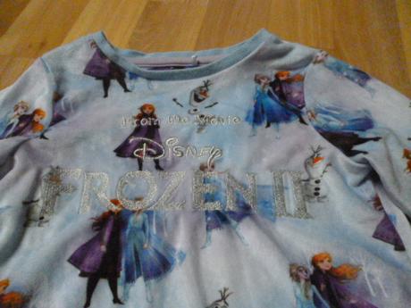 Semišové triko frozen 2-3, 98