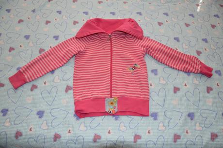 Bavlněná kvalitní mikina zn. yigga, se stojáčkem, 128