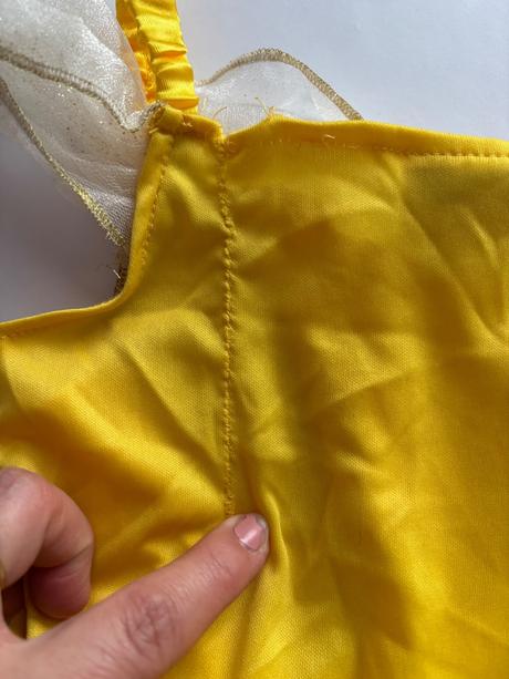 An26/ kostým kráska bell - v.5/6 let zn. disney, 