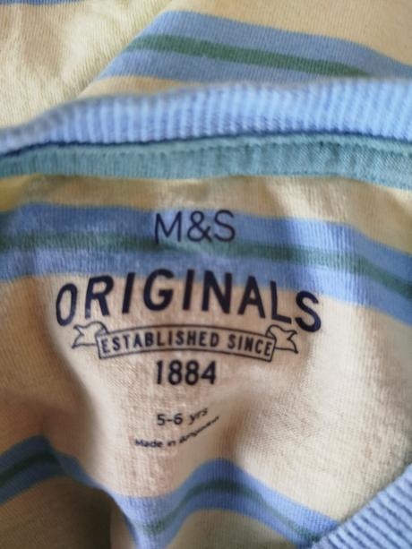 Tričko zn. marks & spencer vel.110, marks & spencer,110