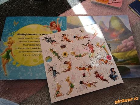 Magnetická vílí knížka pro holky,magnetky, víla, 