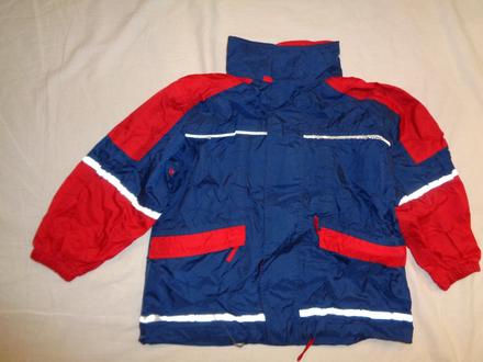 Šusťáková bunda podšitá bavlnou 110/116, 110