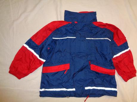 Šusťáková bunda podšitá bavlnou 110/116, 110