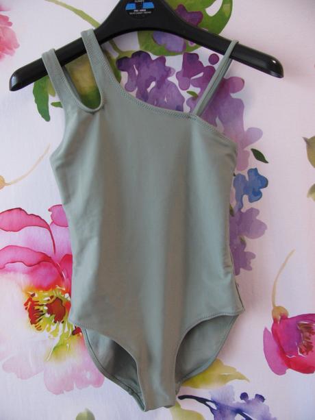 Dívčí jednodílné asymetrické plavky, h&m,146