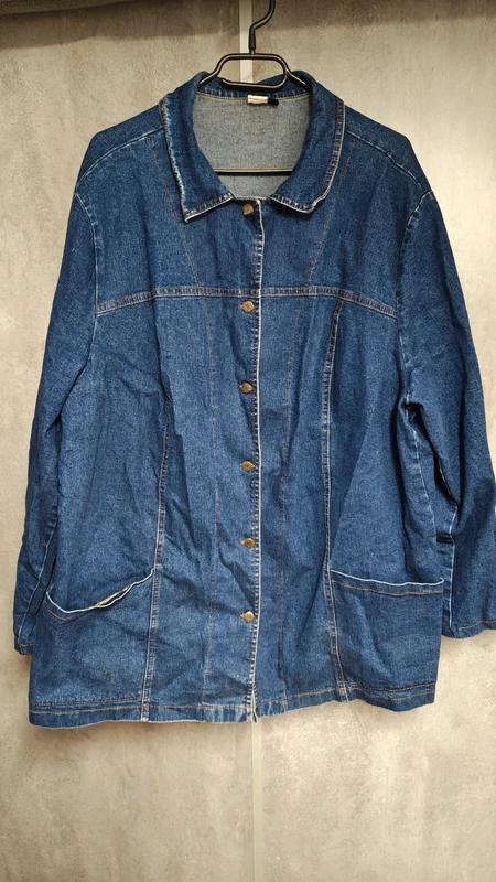 Džínová bunda vel. 6xl / 52, 52