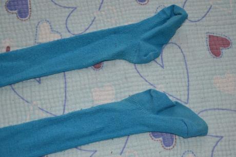 Tyrkysové punčochy punčocháče, 92