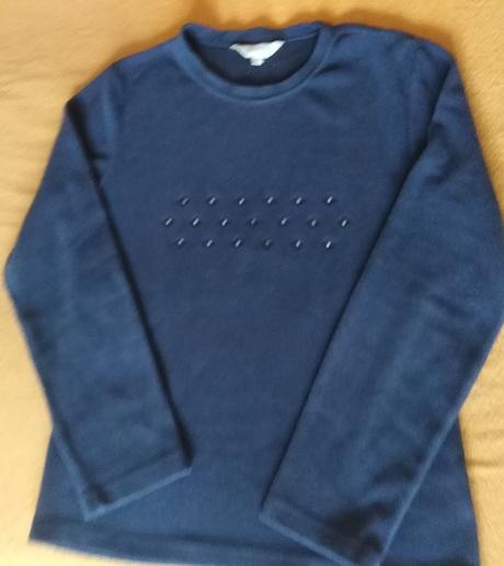 Fleecová mikina l, l