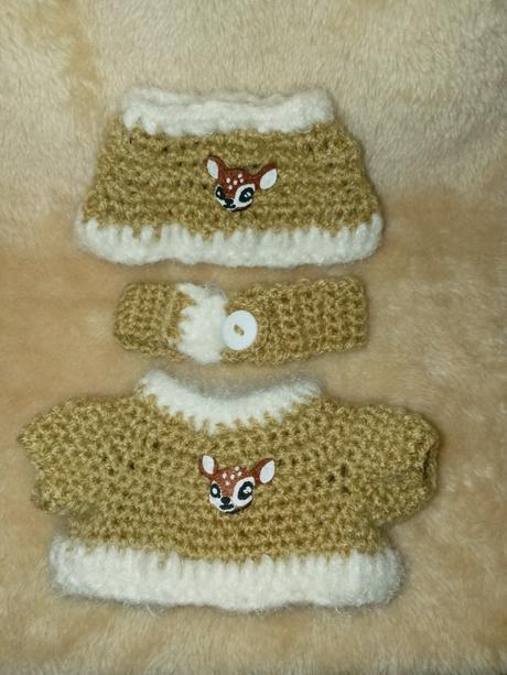 Zimní soupravička pro labubu,