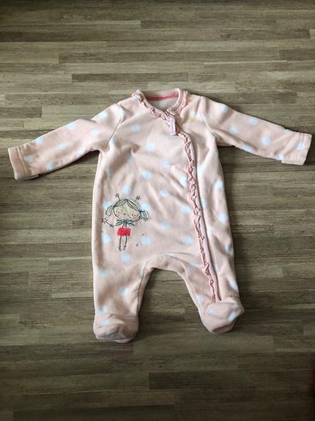 Jemný fleecový overálek, f&f,56