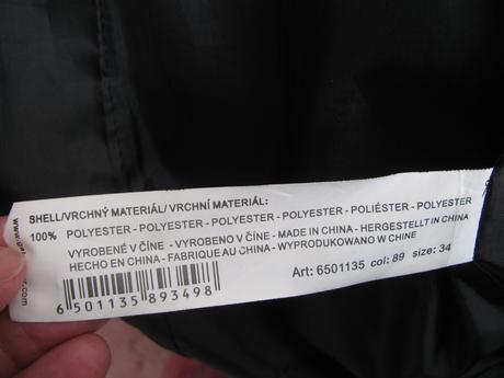 Dámský 3/4 jarní kabát, baloňák gate, gate,34